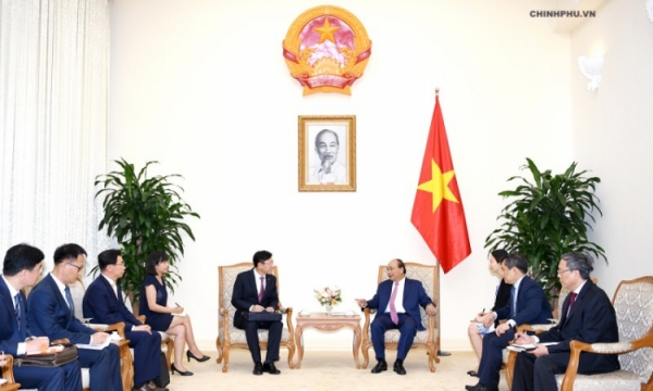 Thủ tướng tiếp một số doanh nghiệp nước ngoài đang đầu tư tại Việt Nam